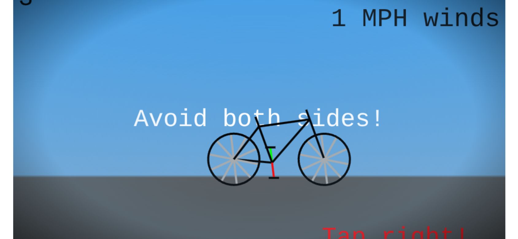 Wind Rider running on PLAY (phone)