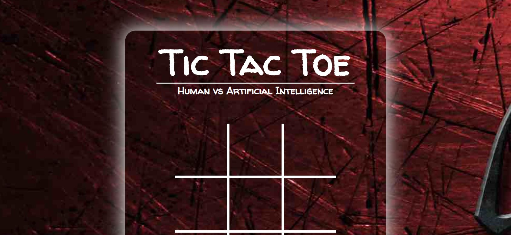 Tic Tac Toe vs AI running on PLAY (phone)