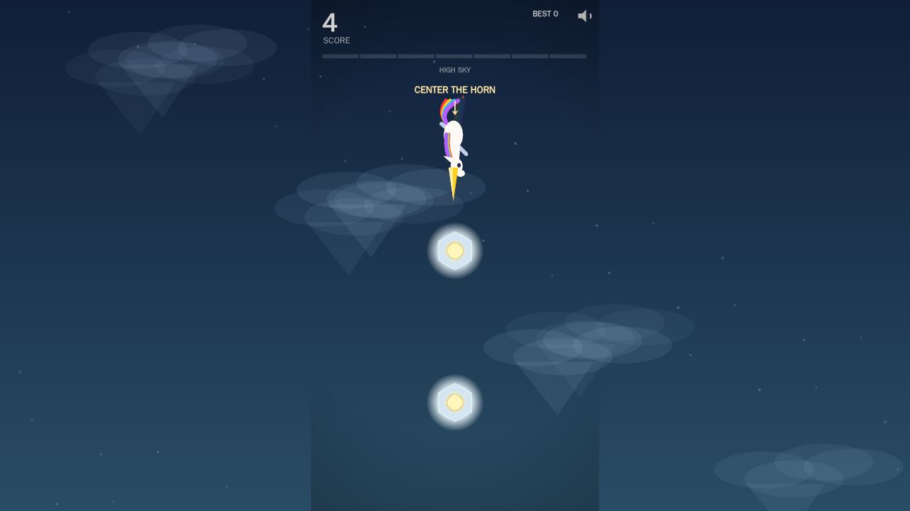 Unicorn Horn Drill running on PLAY (desktop)
