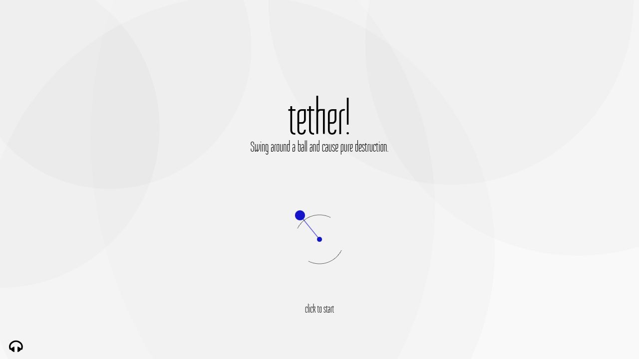 tether! running on PLAY (desktop)